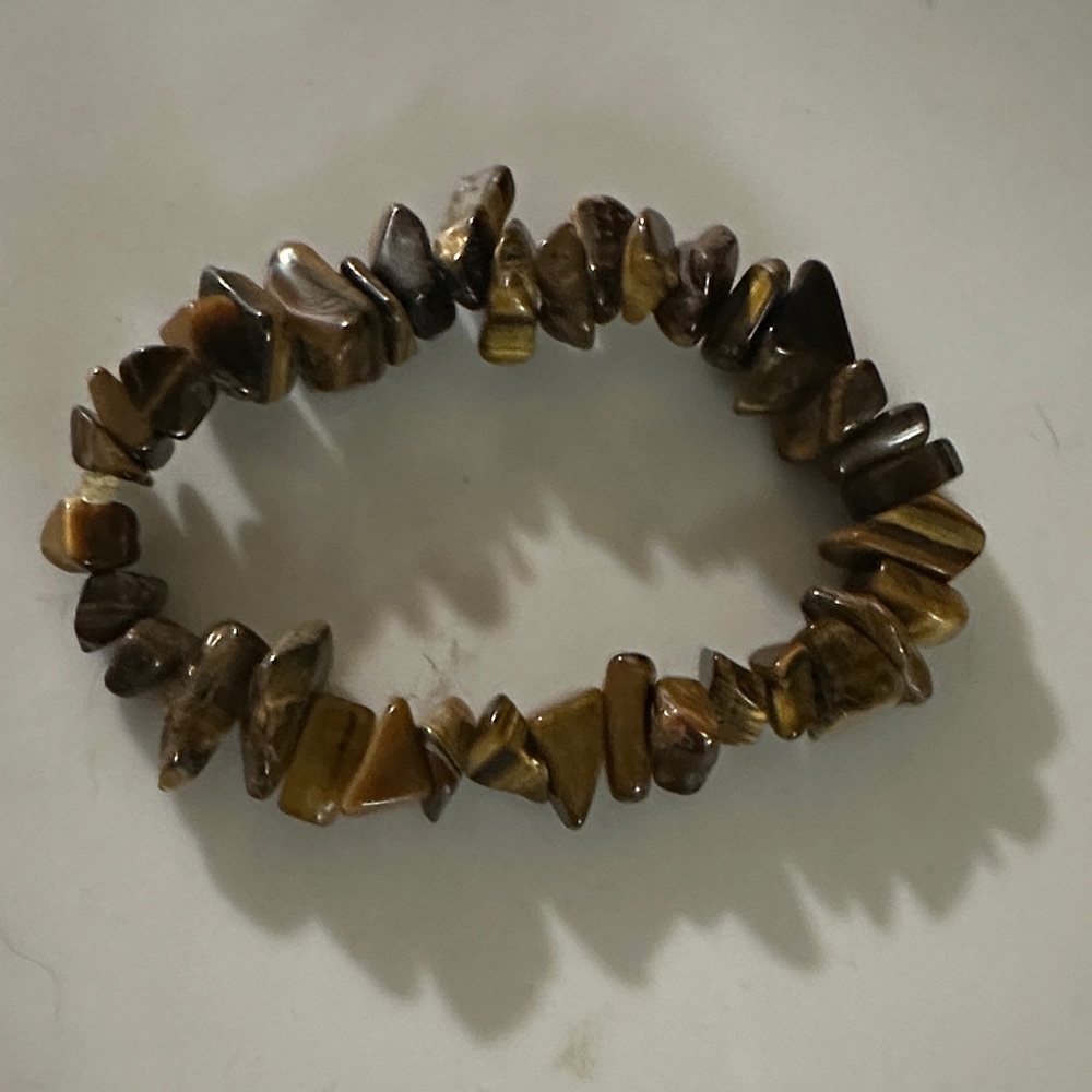 Tiger Eye Beaded Bracelet